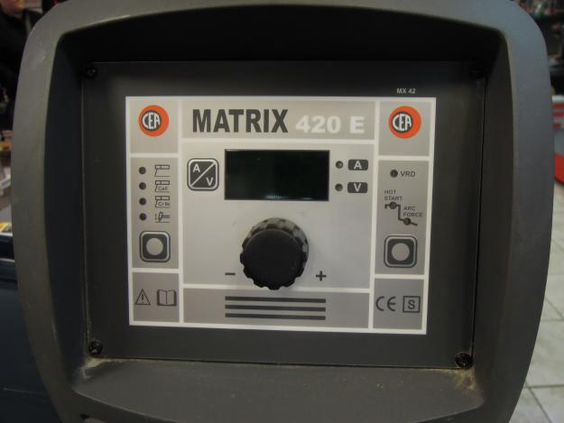soldadora MMA trifasica inverter MATRIX 420E