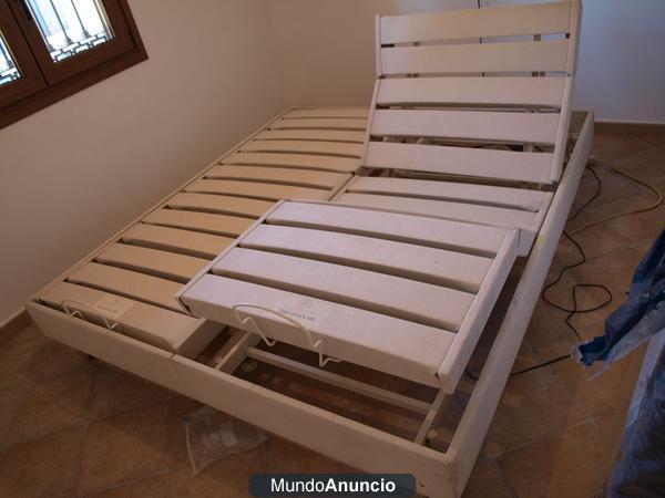 Cama electrica doble