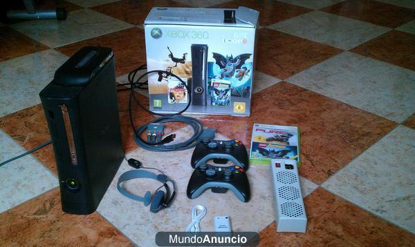 XBOX 360 ELITE 120 GB FLASHEADA ENVIO GRATIS A TODA ESPAÑA !!!