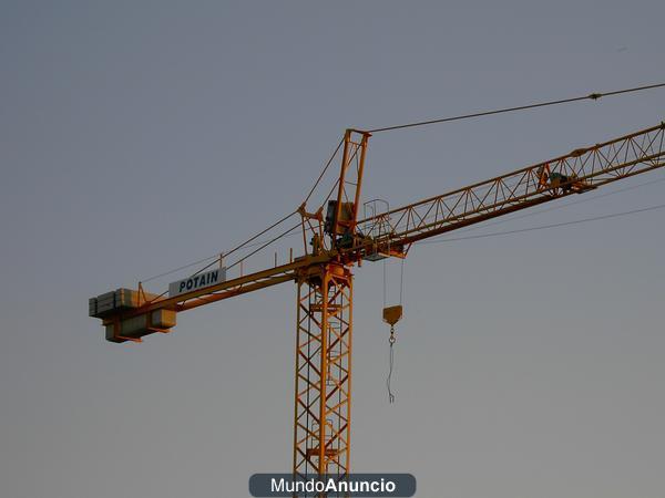 VENTA DE GRUAS TORRE POTAIN