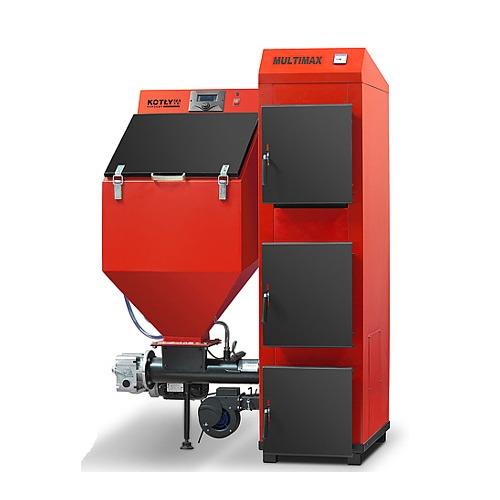 Caldera Multimax de Leña y Pellets 45KW