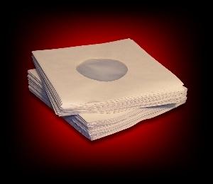 LOTE 50 FUNDAS INTERIORES DE PAPEL PARA VINILOS SINGLE 7