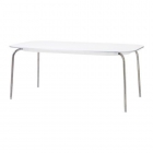 Mesa de comedor grande, blanca, fácil limpieza (Grimle) - mejor precio | unprecio.es