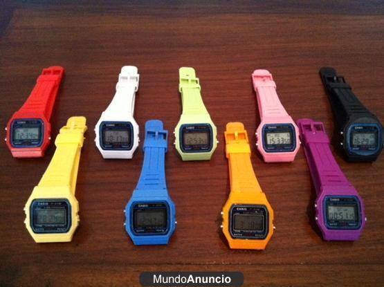 RELOJ CASIO F91W F91 VARIOS COLORES