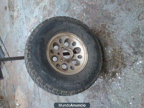 VENDO RUEDAS MONTADAS EN LLANTAS 4X4