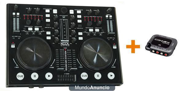 CONTROLADOR MIDI MIX STATION + TARJETA DE SONIDO