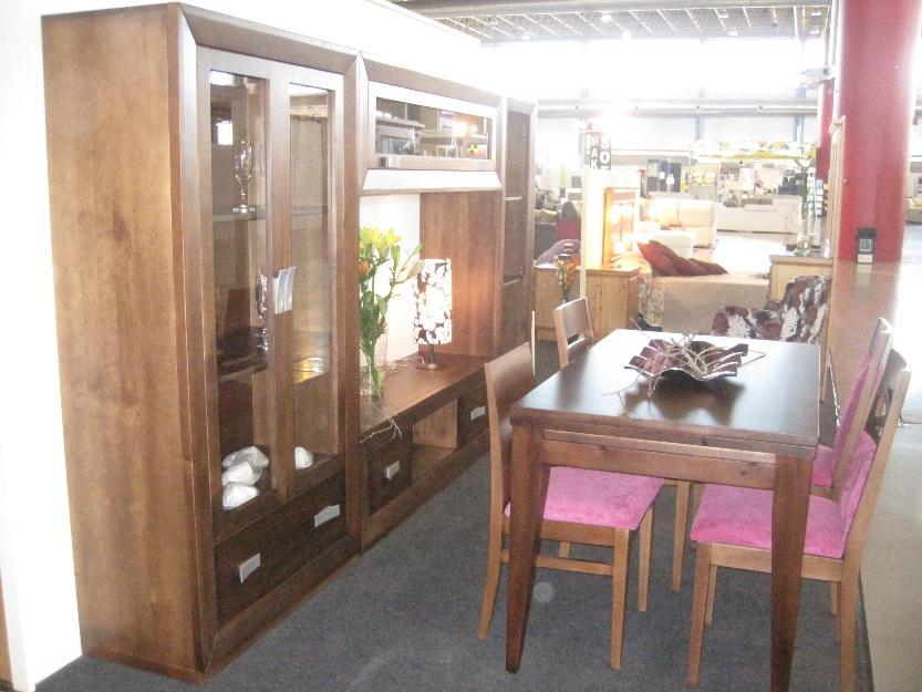 Muebles de madera con dto