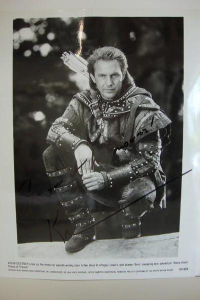 Kevin Costner as Robin Hood