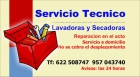 Reparacion de Lavadoras y Secadoras en el acto - mejor precio | unprecio.es