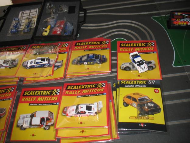 Venta colección completa de Scalextric rallys y coches míticos