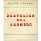 Despedida del asombro. Poesía. --- Imprenta Pueyo, 1974, Madrid. - mejor precio | unprecio.es