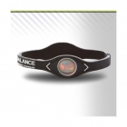 Pulsera Power Balance nueva a estrenar negra y blanca transparente - mejor precio | unprecio.es