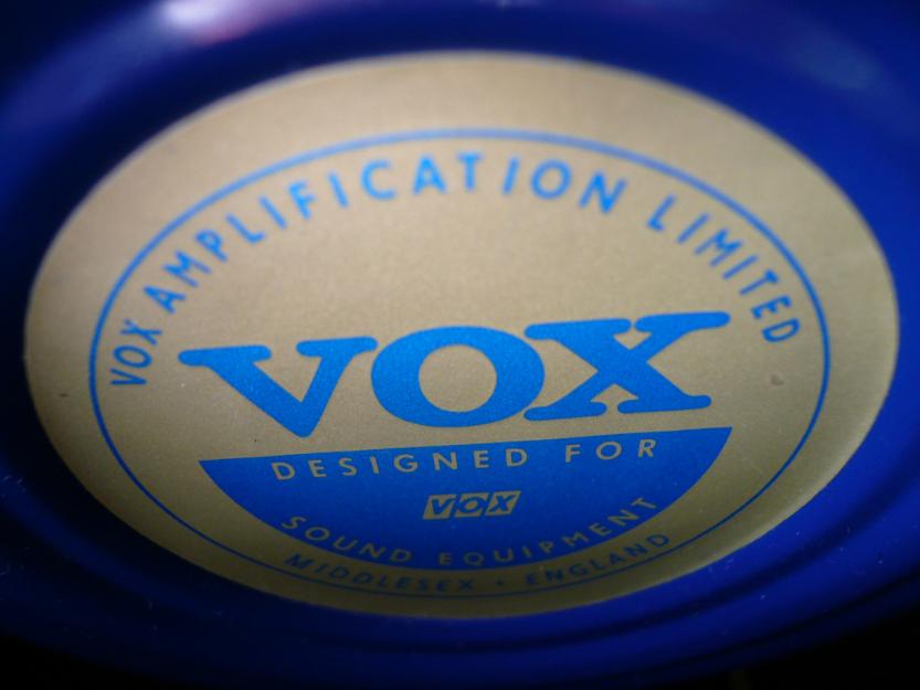 Vox Ac 15 Heritage Blue Alnico Amp Combo guitar Amplificador EF86