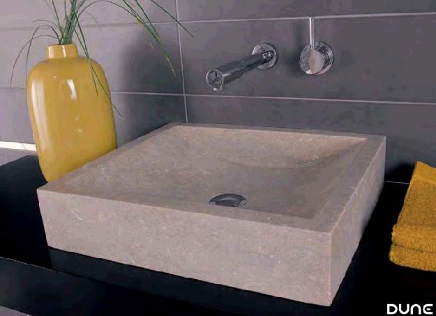 Dune - Lavabo Rectangular Limefósil