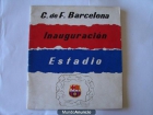 F.C.B. DOCUMENTACION HISTORICA ORIGINAL INAUGURACION ESTADIO DEL F. C. BARCELONA AÑO 1957 - mejor precio | unprecio.es