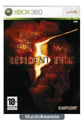 Videojuego Resident Evil 5 para consoloa Xbox