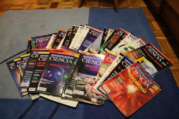 Vendo revistas Investigación y Ciencia