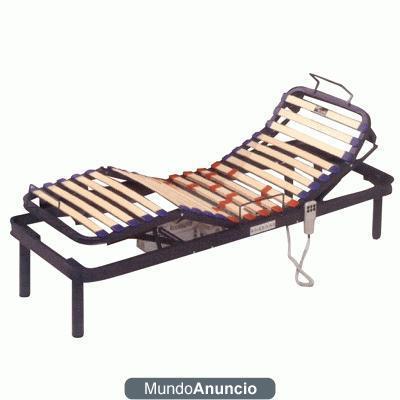 CAMA ARTICULADA CON COLCHON ANTIESCARA