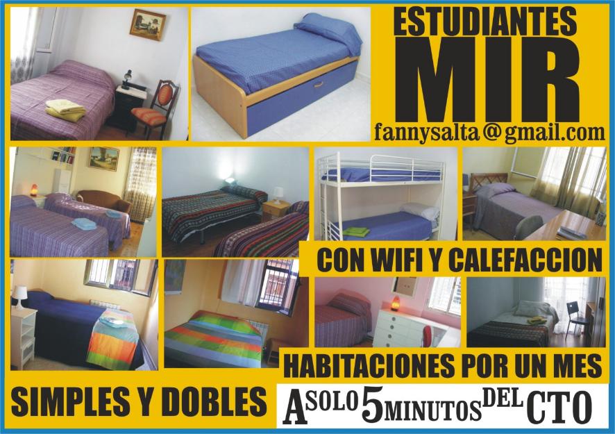 Mir - habitaciones para estudiantes por un mes