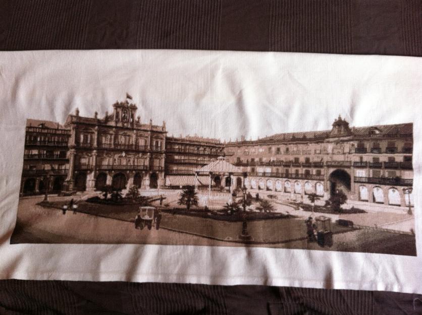 plaza mayor de salamanca 1920 a punto de cruz