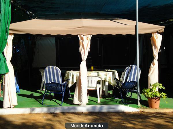 SE VENDE CARAVANA FIJA EN CAMPING LA BOTA 4000€  (El Portil-Punta Umbria, Huelva)