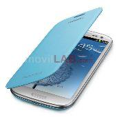 Funda original samsung flip cover galaxy s3 i9300 azul celeste
