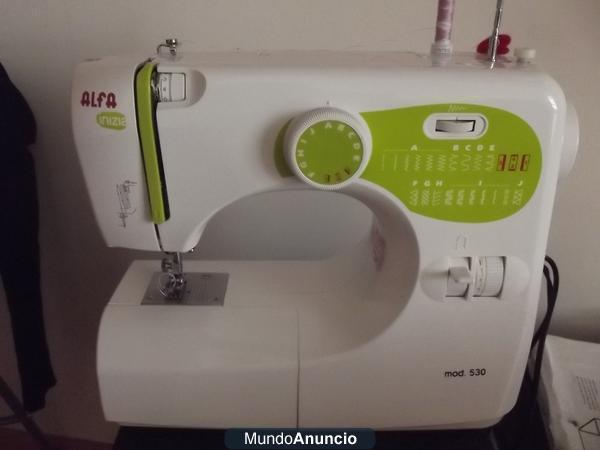 MAQUINA DE COSER ALFA INIZIA MOD 530