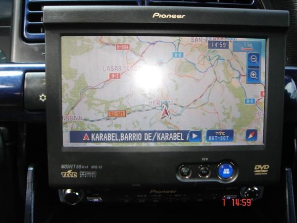 PIONEER AVIC  X1 DVD NAVEGADOR GPS