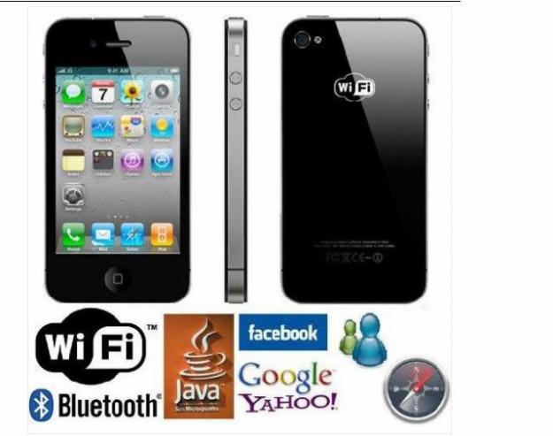 Móvil libre smartphone i68 nuevo de fábrica con WIFI parecido al iPhone. ENVIO GRATIS