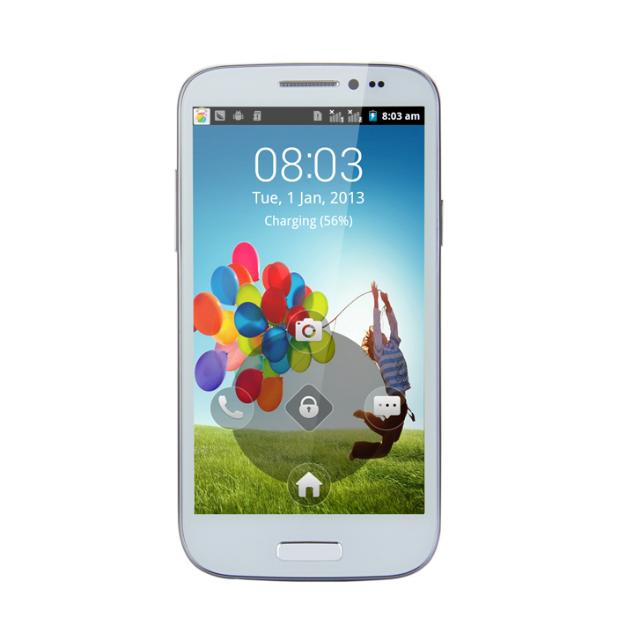 Teléfono móvil libre de 5,0 pulgadas de pantalla GT-T9500 Android 4.2 SP6820 1GHz Dual SIM