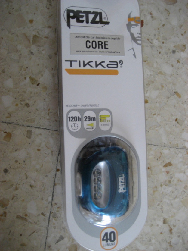 Frontal Petzl Tikka 2