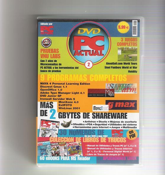 RECOPILACIÓN PROGRAMAS INFORMÁTICOS EN DVD