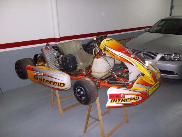 VENDO KART ROTAX 125, CHASIS INTREPID, CON ALFANO