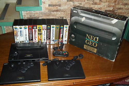 NEO GEO AES+12 juegos+ 3 controllers