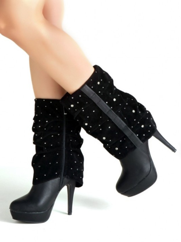 Botines brillantes. T.38. A estrenar