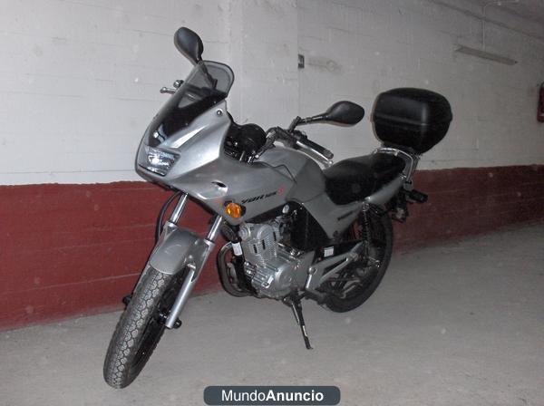 yamaha ybr 125 acta para conducir con carnet de coche