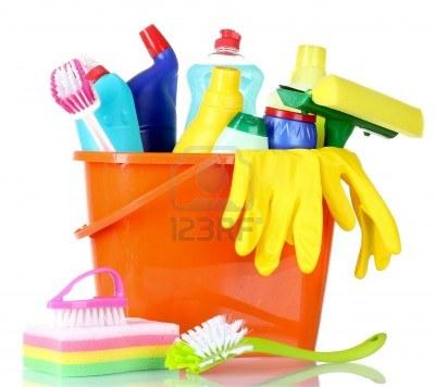 Chica rumana  limpieza de hogar