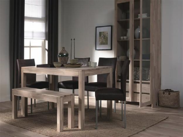 Mesa de comedor roble macizo Classic