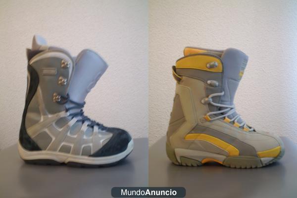 Vendo Botas Snowboard tallas 41 y 42