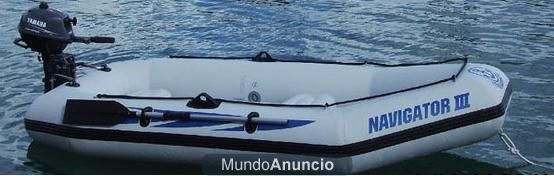 VENDO ZODIAC SEMIRIGIDA CON MOTOR YAMAHA ELECTRICO