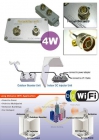 AMPLIFICADOR WIFI 4W INTERIOR Y EXTERIOR - mejor precio | unprecio.es