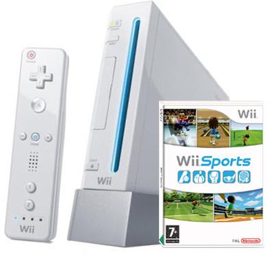 Consola Wi+Wii Sports + Chip +10 Juegos Producto Nuevo