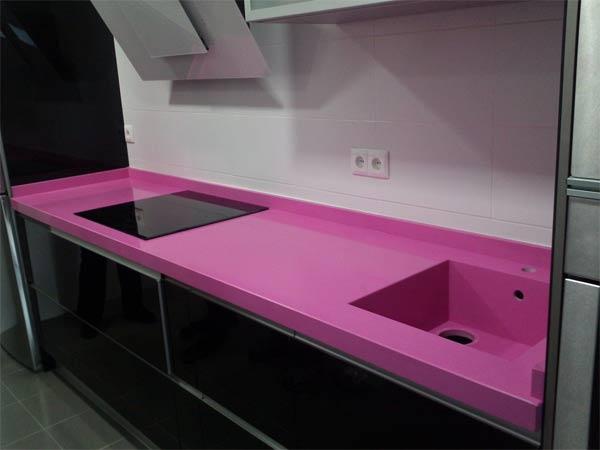 Montadores encimeras de cocina silestone