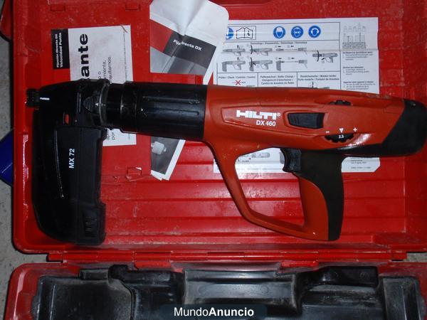 se vende pistola hilti dx 460 mui poco uso