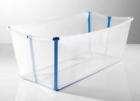Bañera para bebé Flexi Bath Transparente Turquesa - mejor precio | unprecio.es