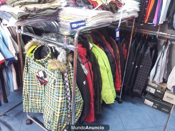 CARROS PERCHEROS  PARA TIENDA DE ROPA EN ACERO