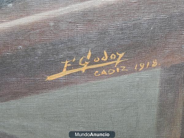 cuadro del pintor federico godoy
