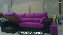 SOFA CHESLONG 3PLZ+2 PUFF GRATIS...A ESTRENAR PRECIO FABRICA