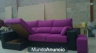 SOFA CHESLONG 3PLZ+2 PUFF GRATIS...A ESTRENAR PRECIO FABRICA - mejor precio | unprecio.es