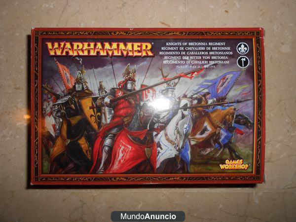 Vendo Warhammer regimiento de caballeros bretonianos